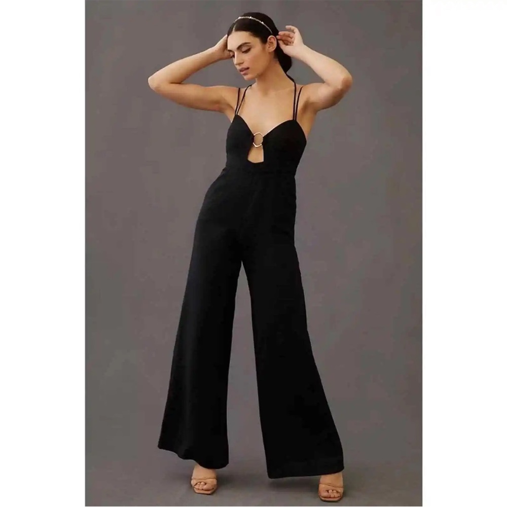 Anthropologie Rumer Byron Ring Jumpsuit